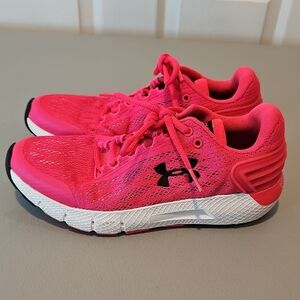 Under Armour Kids' Pink  5Y Athletic Shoes